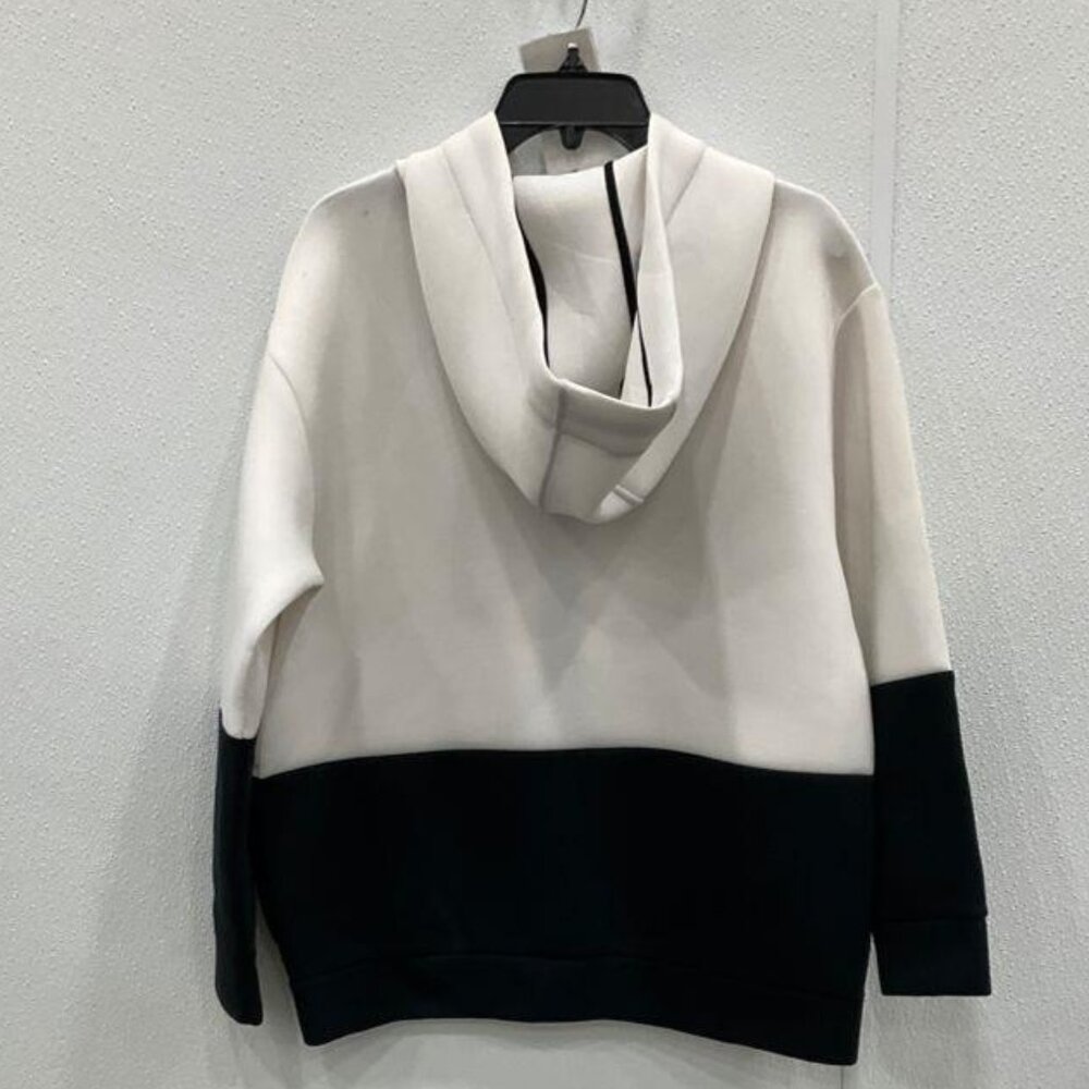 NWT Ivy Park Neoprene white and black sweatshirt Size M - Picture 3 of 10